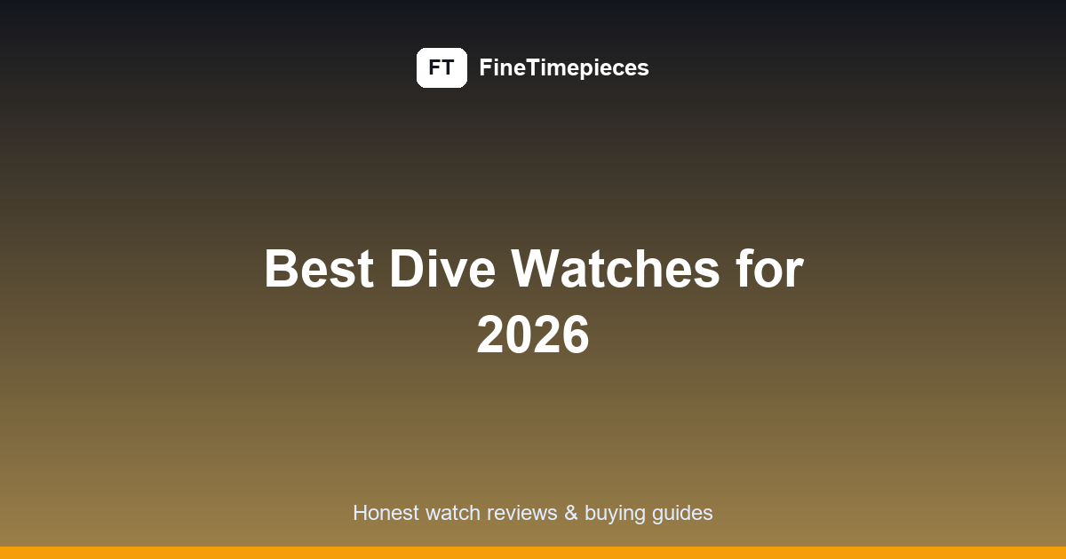 best dive watches featured image